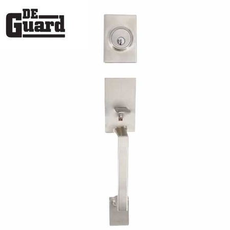 DEGUARD :Square Contemporary Design Handleset - SS-SC1 DHS-SS-SC1